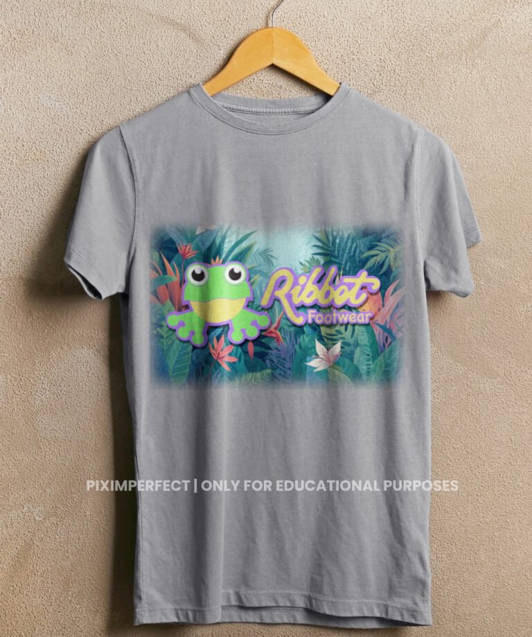 Portfolio jungle logo grey shirt