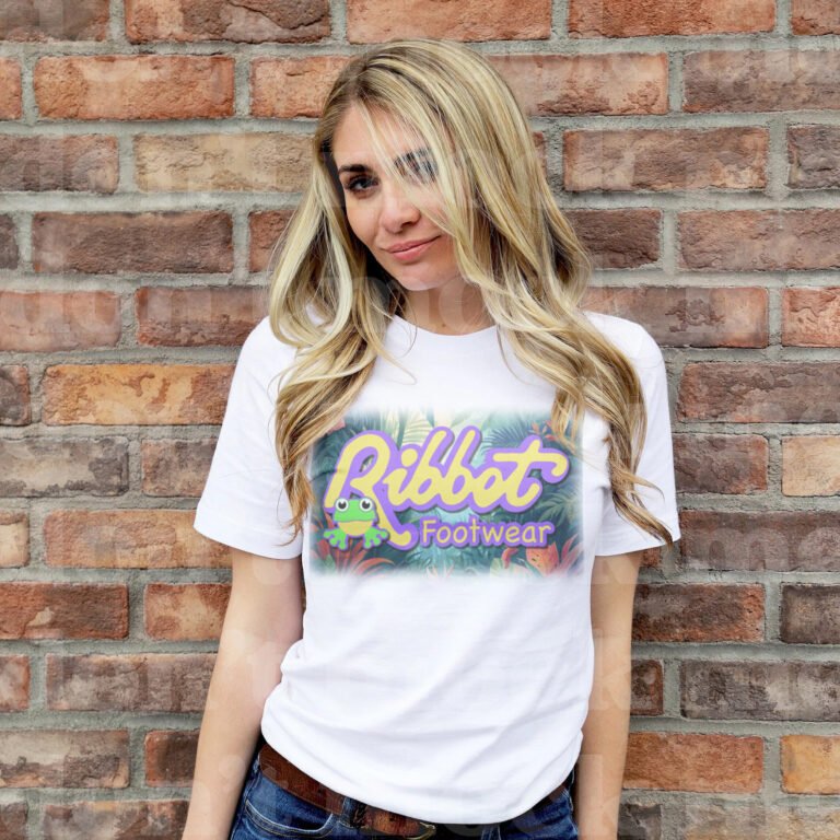 Portfolio jungle logo white tshirt